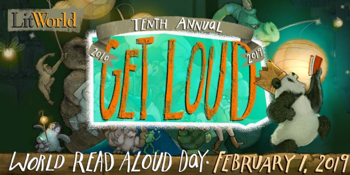 Friday is World Read Aloud Day!
