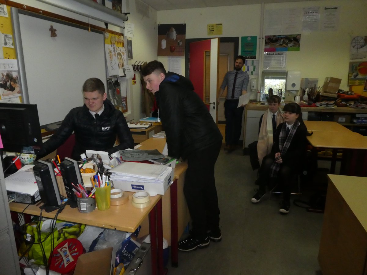 Mentors in Violence Prevention Ambassadors taking S1 classes today. Great presentation...S1 say Thank you...you were AMAZING, Mr Simpson &amp; PC Gallagher are so proud