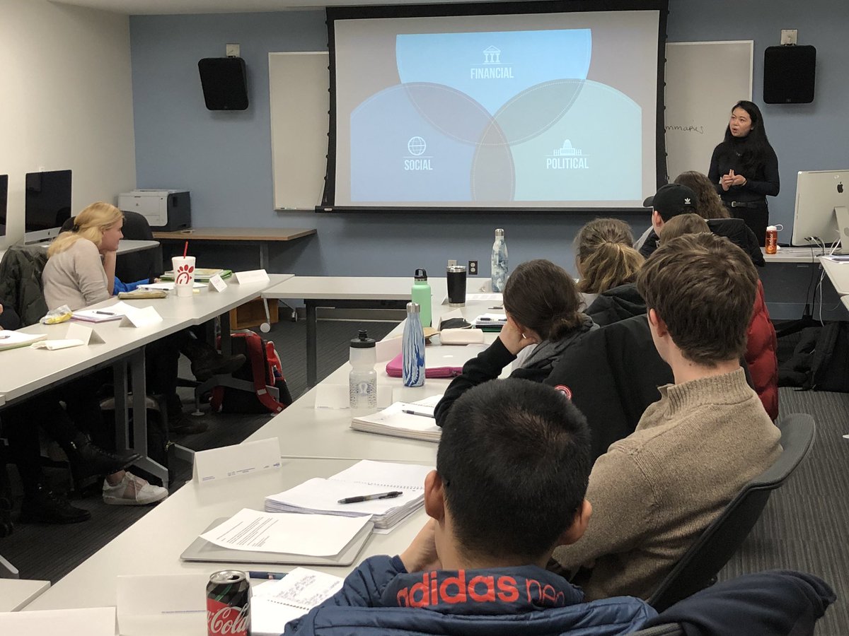 corinnehirsch's tweet photo. Thank you @anlikellydurham for sharing your insights about writing, pitching &amp; media relations @BrunswickGroup love when my students learn from an @AU_SOC alum! https://t.co/TfflfaOvRP