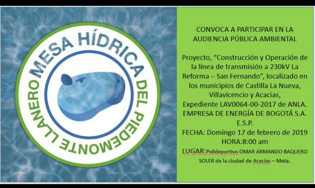 MesaHidricadelPiedemonteLlanero tweet media