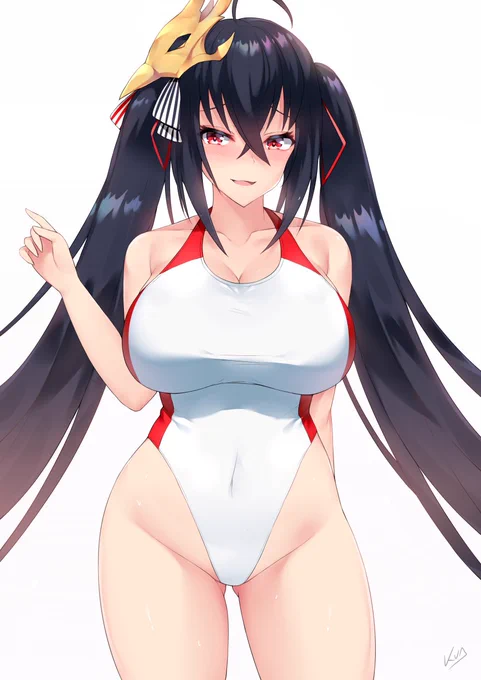 競泳水着大鳳
#アズールレーン #AzurLane 