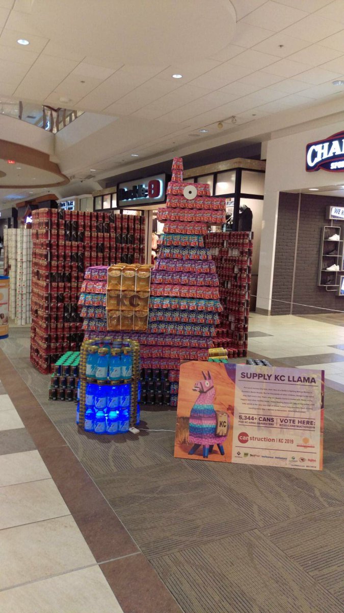 H2Barch's tweet photo. CANSTRUCTION completed! Thx to ⁦the Crew of ⁦@HuntMidwest⁩ https://t.co/nmqW1Zd4JB