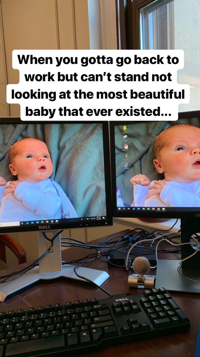 I returned to work today after 3 weeks of paternity leave. So naturally...