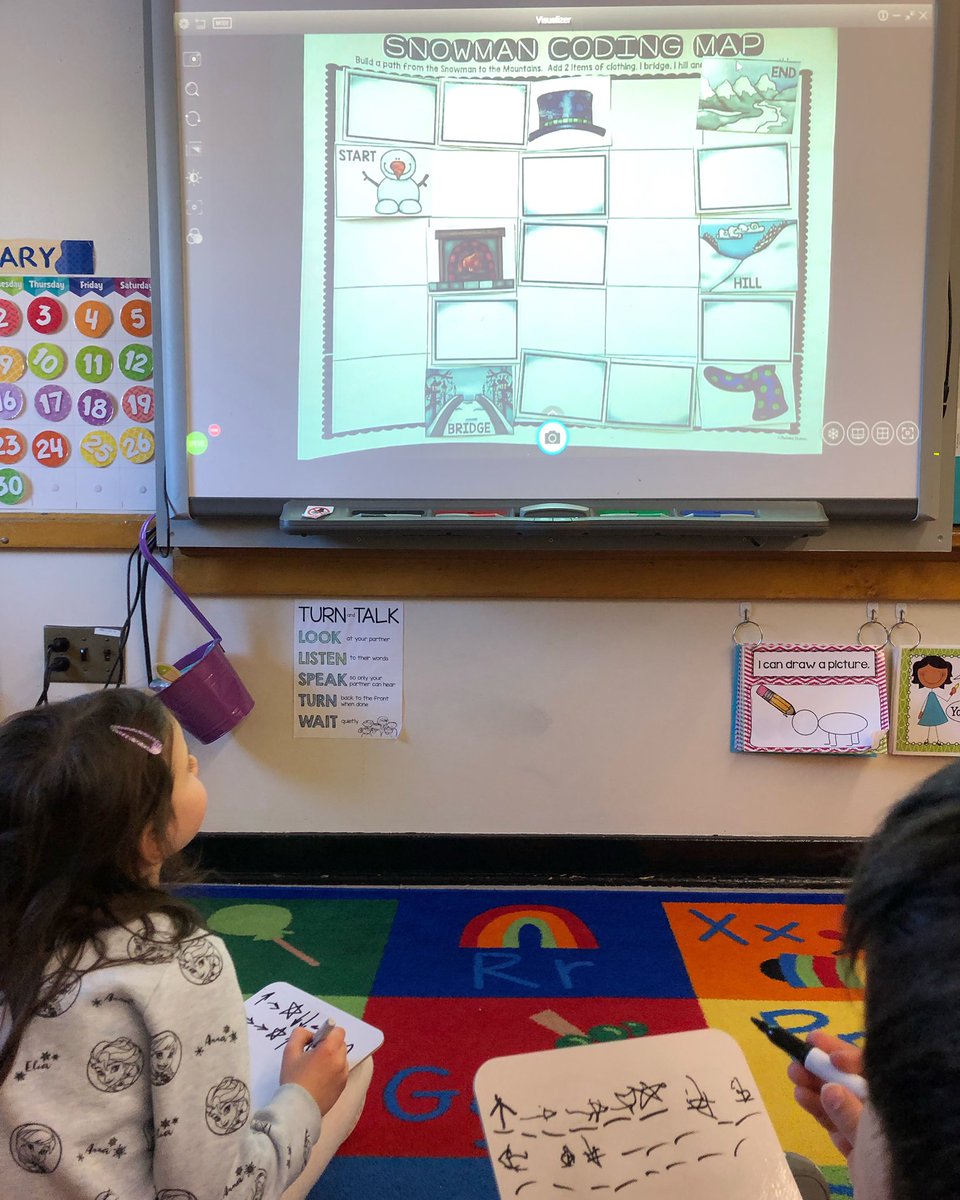 mrs_wehrle's tweet image. Another day in the -40C range and half our friends away... Today we ended off the day with some unplugged coding! ⛄️❄️
AMAZING resource from @brookebrownTOTB #unpluggedcoding #STEAM #kidscancode #girlscancode #wearesocold #colddaywhereyouat #winnipegsd