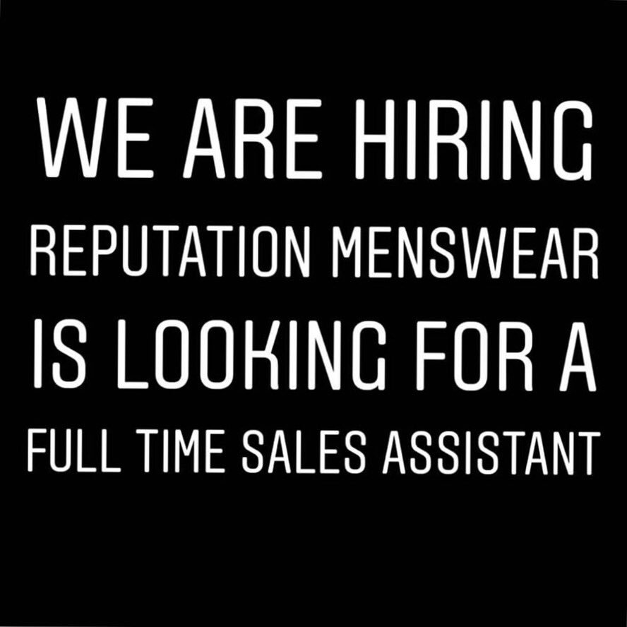 We Are Hiring 
Apply In Store For More Details . #southport #Jobs