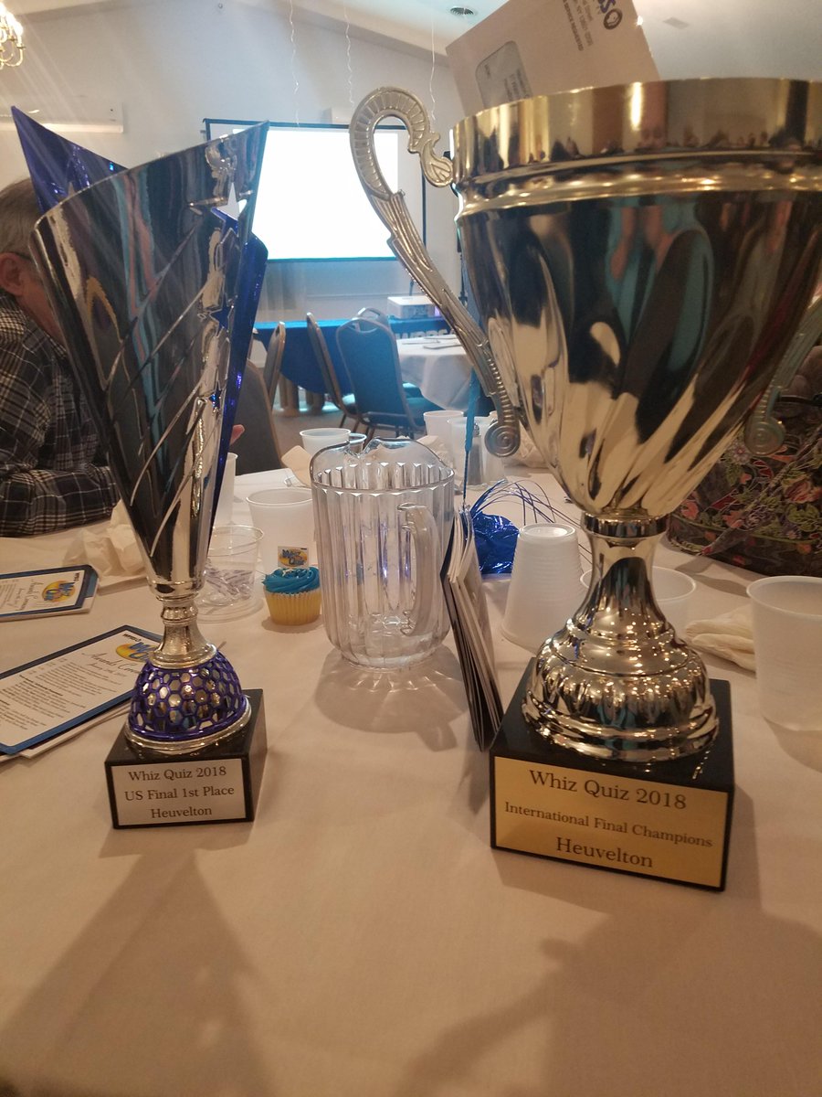 HeuveltonCSD's tweet photo. Heuvelton Whiz Quiz had a very successful year. Heuvelton Central Whiz Quiz outlasted 31 other teams to be the champions in the tri-county area. The Final round we bested the champion of the Canadian team to become the 2018 International Champs. https://t.co/kXoztgXA9n