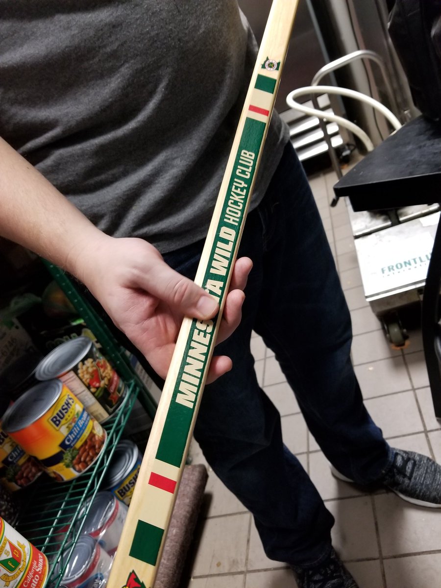 ummiesbar's tweet photo. Tonight during trivia @ummiesbar giving away this signed @mnwild hockey stick and also 2 tickets to
@MavHockey game this weekend #downtown #trivia #ummiestea https://t.co/H0Rl1b3t7x