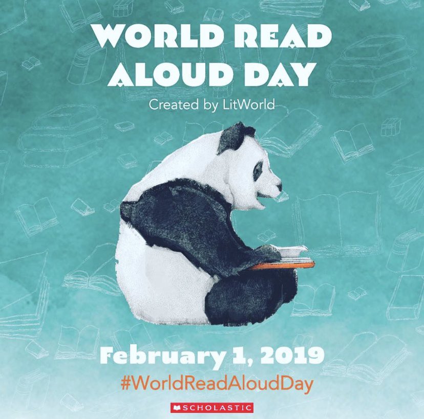 kamcclure86's tweet photo. Don’t forget to plan your #WorldReadAloudDay activities! In class we will be reading Ch 1 out loud from some new books &amp; at home we are having some reading fun! https://t.co/lqc1AnURV1