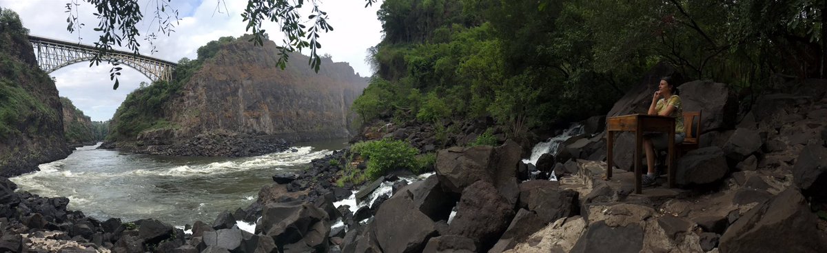 ColvinH2O's tweet photo. Not every day working as an environmentalist looks like this, but when they do, itβs too good not to share π #Zambia #ValueRivers #Zambezi @WWFLeadWater @WWFSouthAfrica @wwfzambia @YWPZA https://t.co/1IKFvpoTiZ