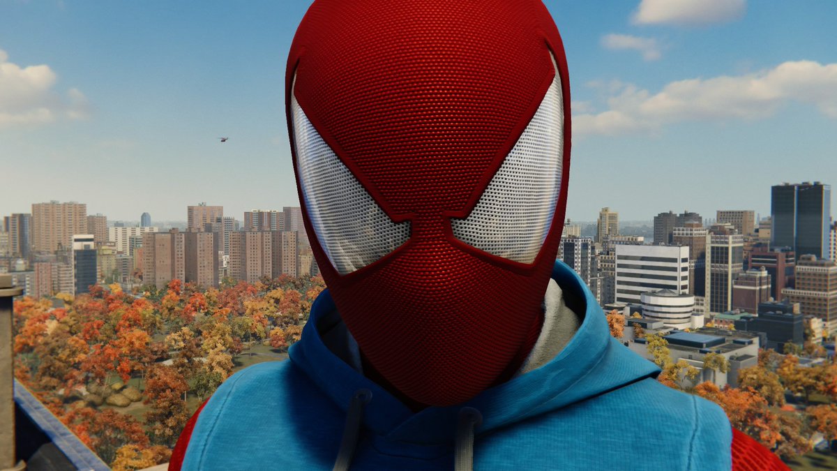 ◦ Scarlet Spider Suit ◦⌁ suit power: holo decoys stun enemies before decaying⌁ shoutout to ben reilly⌁ bright colors and a hoody? count me in⌁ those shoes though. idk how those are comfy but you do you pete⌁ BIG EYES stare into your soul
