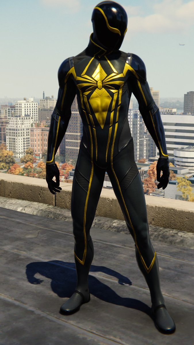 ◦ Spider Armor - MK II Suit ◦⌁ suit power: magnetically polarized armor plating makes you bullet proof⌁ thought the eyes were creepy at first, now i don’t⌁ awesome textures up close⌁ peter created it in the comics when he temporarily lost his spider-sense