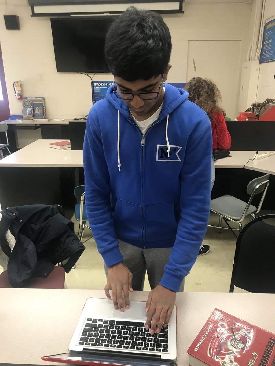 Hard at work on our second club of the new year!