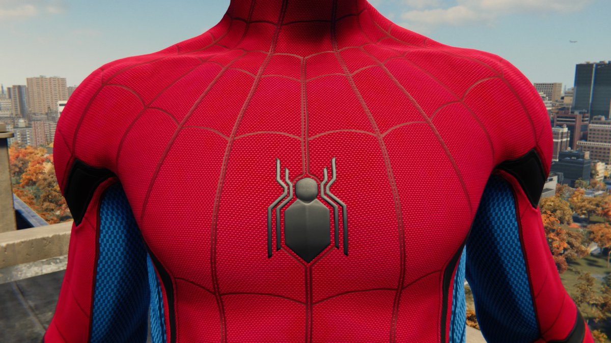 ◦ Stark Suit ◦⌁ suit power: calls in a Spider-Bro to aid in combat⌁ WE ALL KNOW THIS ONE⌁ ICONIC⌁ makes me miss mcu!peter⌁ automatically makes him look younger⌁ have never used the suit power oops⌁ love the webshooters⌁ the little web fluid containers are cute