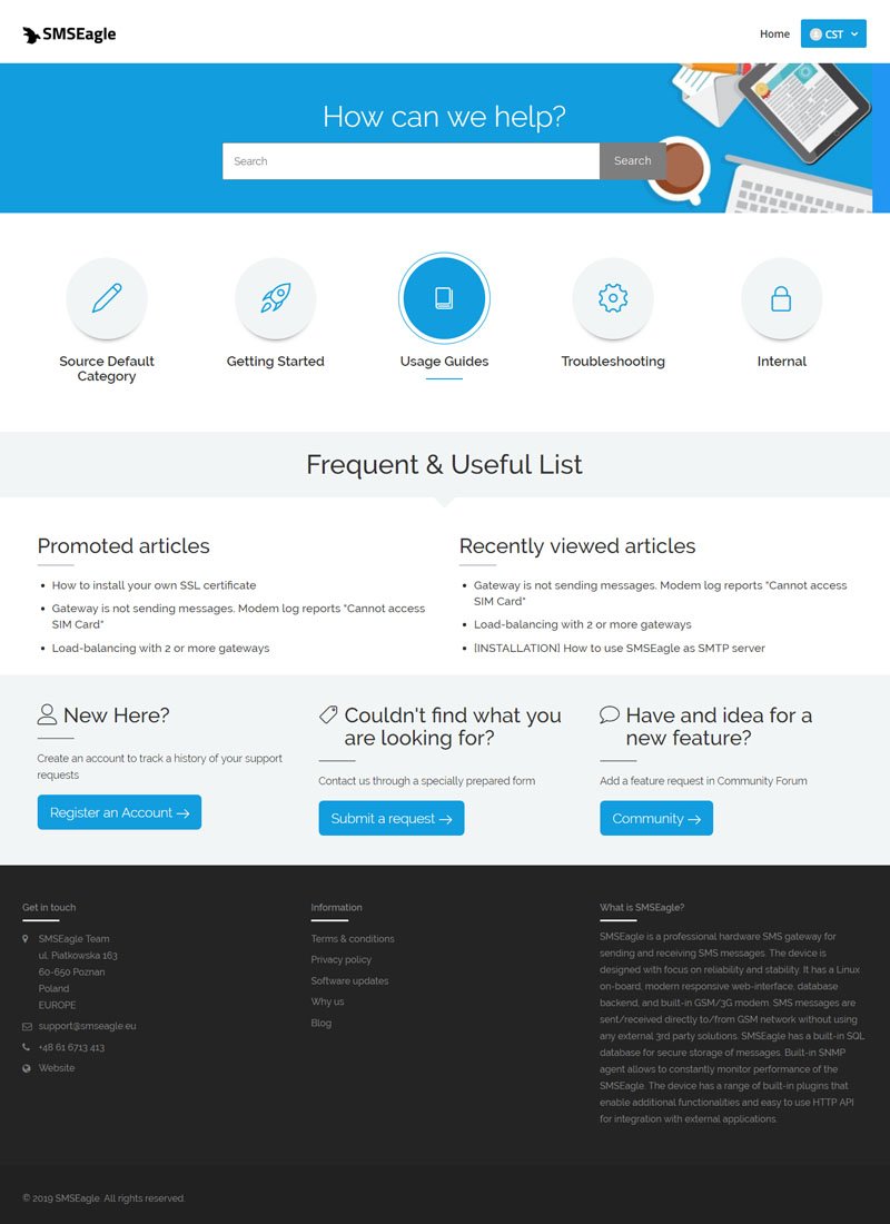 zendesk_theme's tweet image. Our Recent Happy Customer #SMSEagle. SMSEagle is using our @Zendesk theme with our #CustomPlan.
#zendesk #CastorZendeskTheme #ZendeskPlans #ZendekPricing #ZendeskCustomTheme #ZendeskHelpCenter #ZendeskPortalThemes

For more info check out our website - goo.gl/mieww8