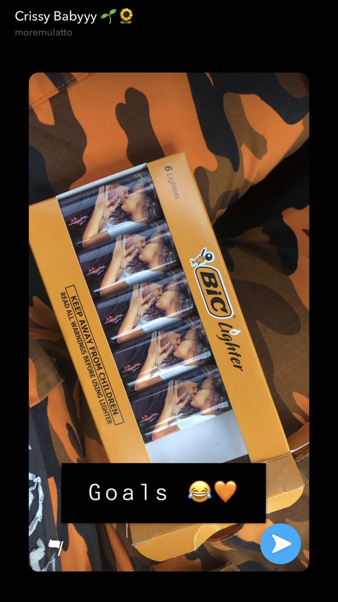 jamesxcharles_'s tweet photo. @crissydanielle_  why you need lighters if you ain’t smoking weed ? And no this ain’t goals sweetheart https://t.co/GNDcHIHk5d