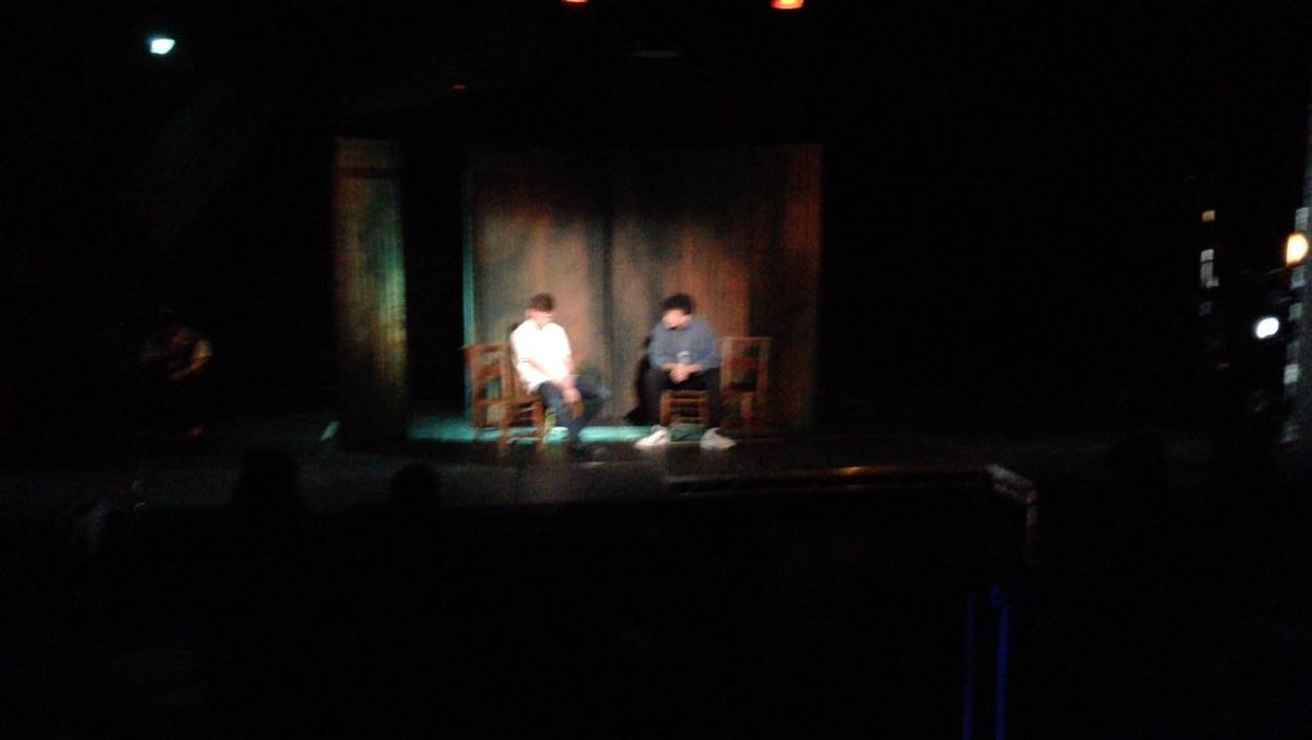 AdamWilkins1's tweet photo. Great first show to the public today for dark matter role on tomorrow @arts_tutor @ProductionBrad @ProductionJazm1 @Productionjack1 @productionmeg @production_ben1 @mrproducktion @productiondarcy  @lincoln_college https://t.co/7oPSgLfXL8
