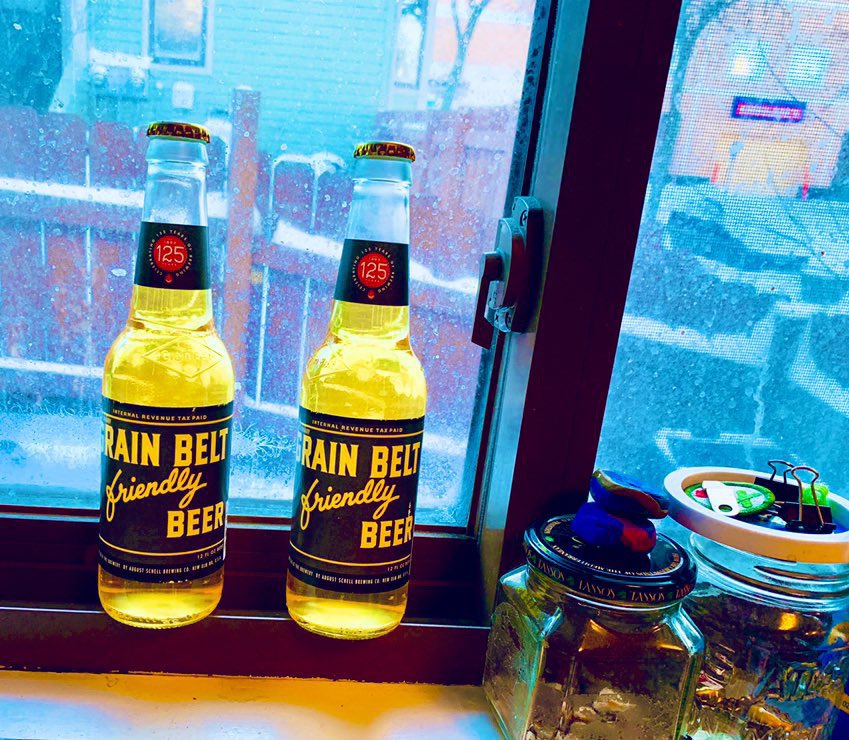 messiahcomplex's tweet photo. @superherofbmx Here in the Canadian Deep South of #Minnesoba we operate in a Province of #Proanoia: The Idea that everything is out to Help You. #ThankYou #PolarVortex2019 for turning  windows into #Art boards and for windowsill @GrainBeltBeer chilled promptly upon request. #ColderThanMars https://t.co/0LT3gzyd1T