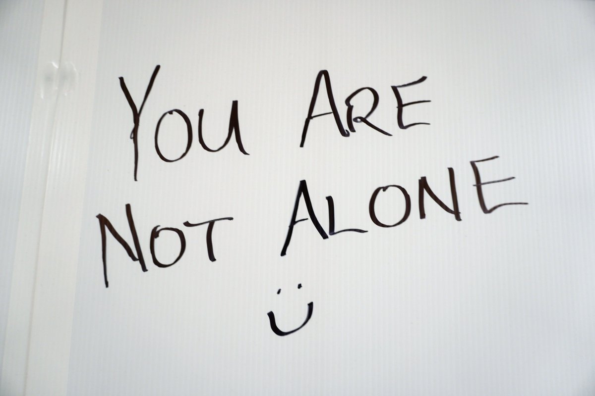 You are not alone. Special thank you to <a href="/scdevine/">Steve</a> and Dr. Michael Hiscox for their leadership in promoting #mentalhealth and #selfcare in our hospital community. Thank you to everyone for your participation in MGH’s #BigWhiteWall #BellLetsTalk