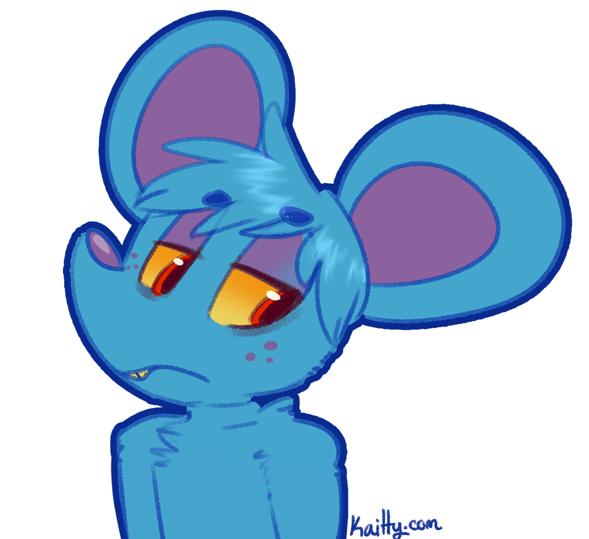 Did some quick doodles of @SquishiSprite's mouse!