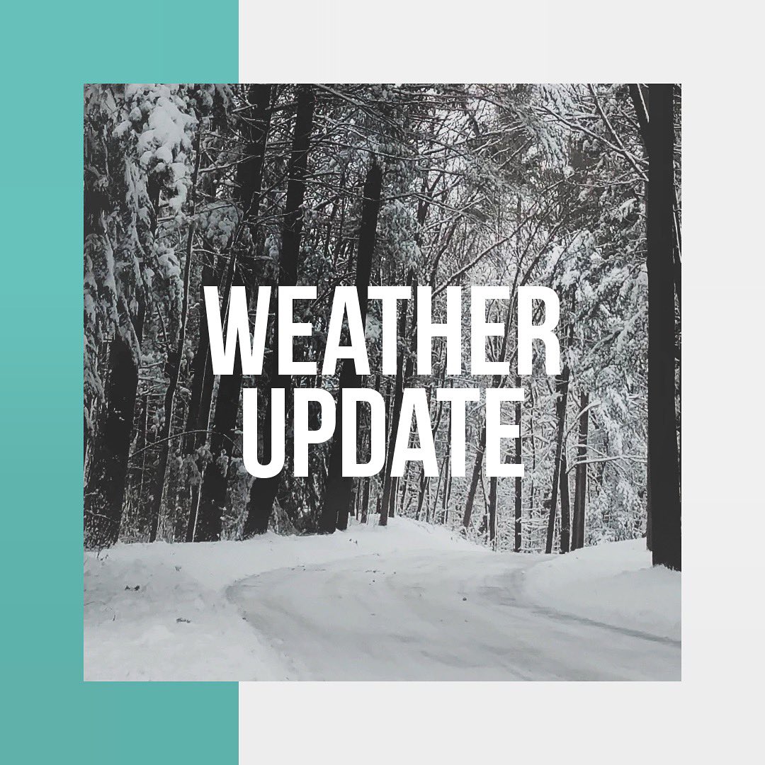 HarvestChurchKC's tweet photo. Weather Alert!!!: Due to Extreme Temperatures and the snow, service for this evening has been CANCELLED! https://t.co/fXX5mEouiB