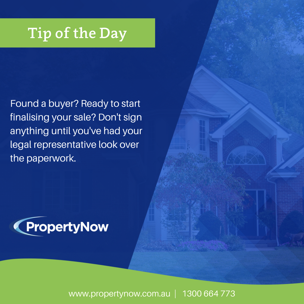 PropertyNow_AU's tweet photo. Take care of you. Your legal representative is so important to ensuring the safety of your sale as well as your buyers. Let them give your paperwork a once over before signing on that dotted line. #legal #propertyau #FSBO #realestateaus https://t.co/tbRHYdQQk8