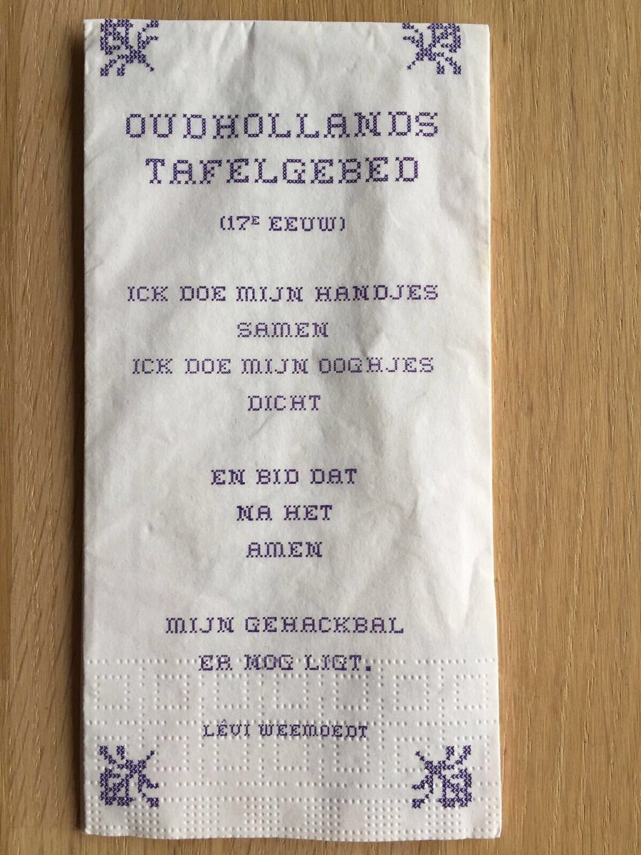VegaSlager's tweet photo. Amen!

 #LeviWeemoedt #gehacktbal https://t.co/n4xmpo3QKu