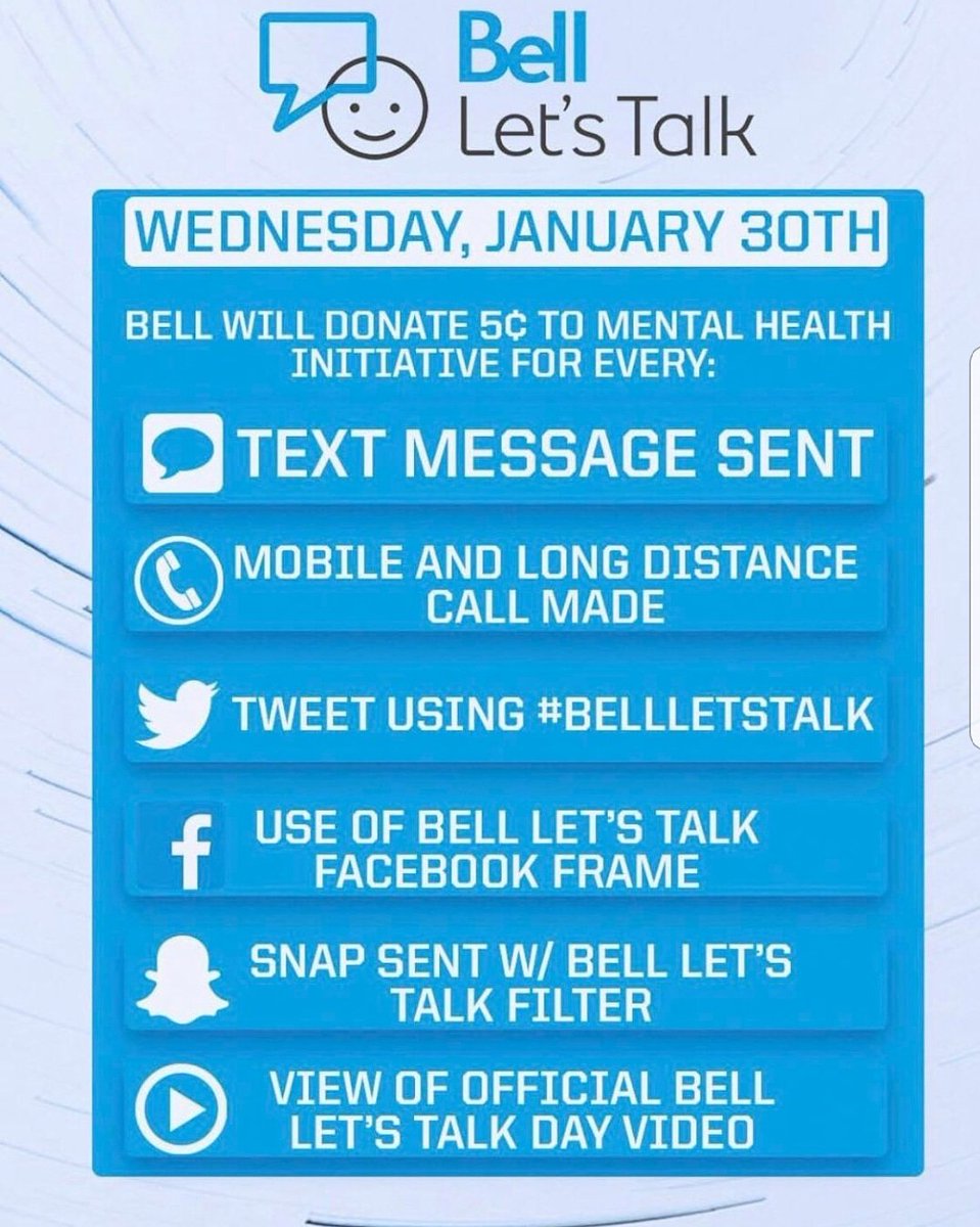 Classrm_Goddess's tweet photo. #BellLetsTalk Be a force of Kindness. Be there to listen when someone is ready to talk. https://t.co/sg1TRzqR8L