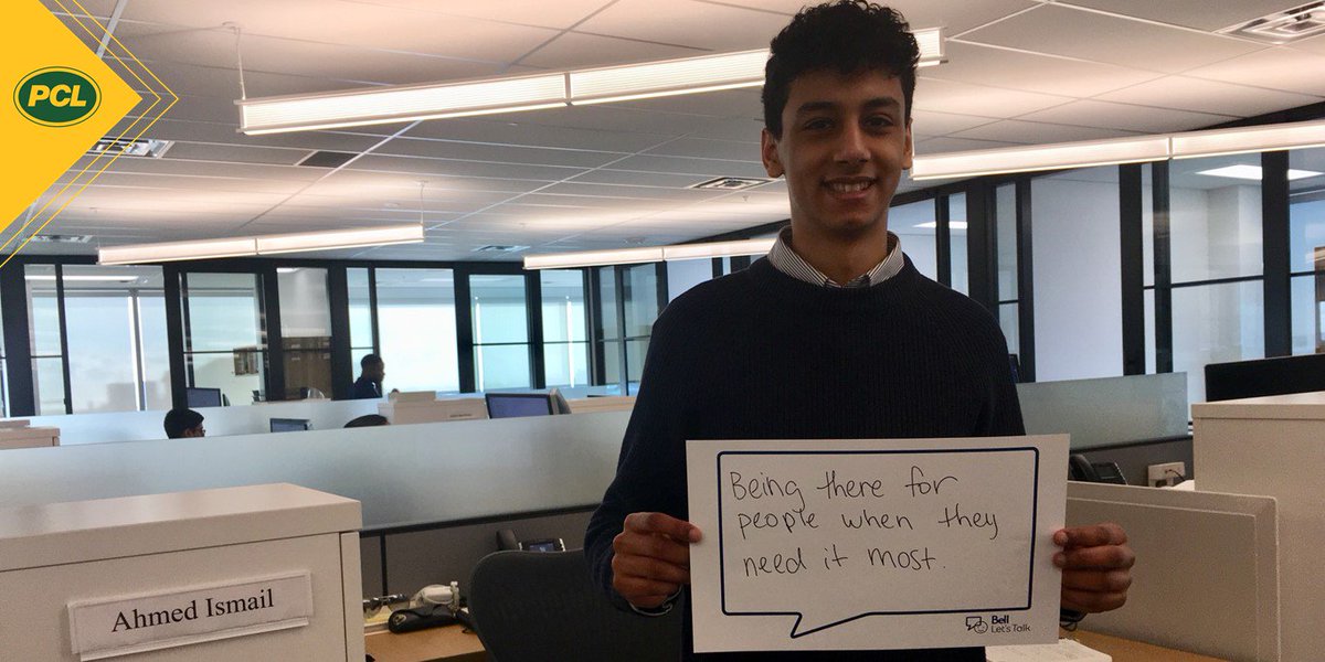 PCLConstruction's tweet photo. Today is #BellLetsTalk day. Let’s break the silence and keep mental health an ongoing conversation. https://t.co/9jOWEZpQns