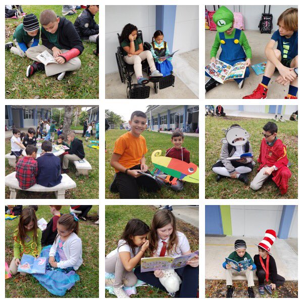 SpringviewElem's tweet photo. It doesn’t get better than this..buddy reading...bravo kids👏👏📚📚 #MDCPSLiteracyWeek @MDCPSREADING #literacyweek2019 https://t.co/CoIB8H8WQJ