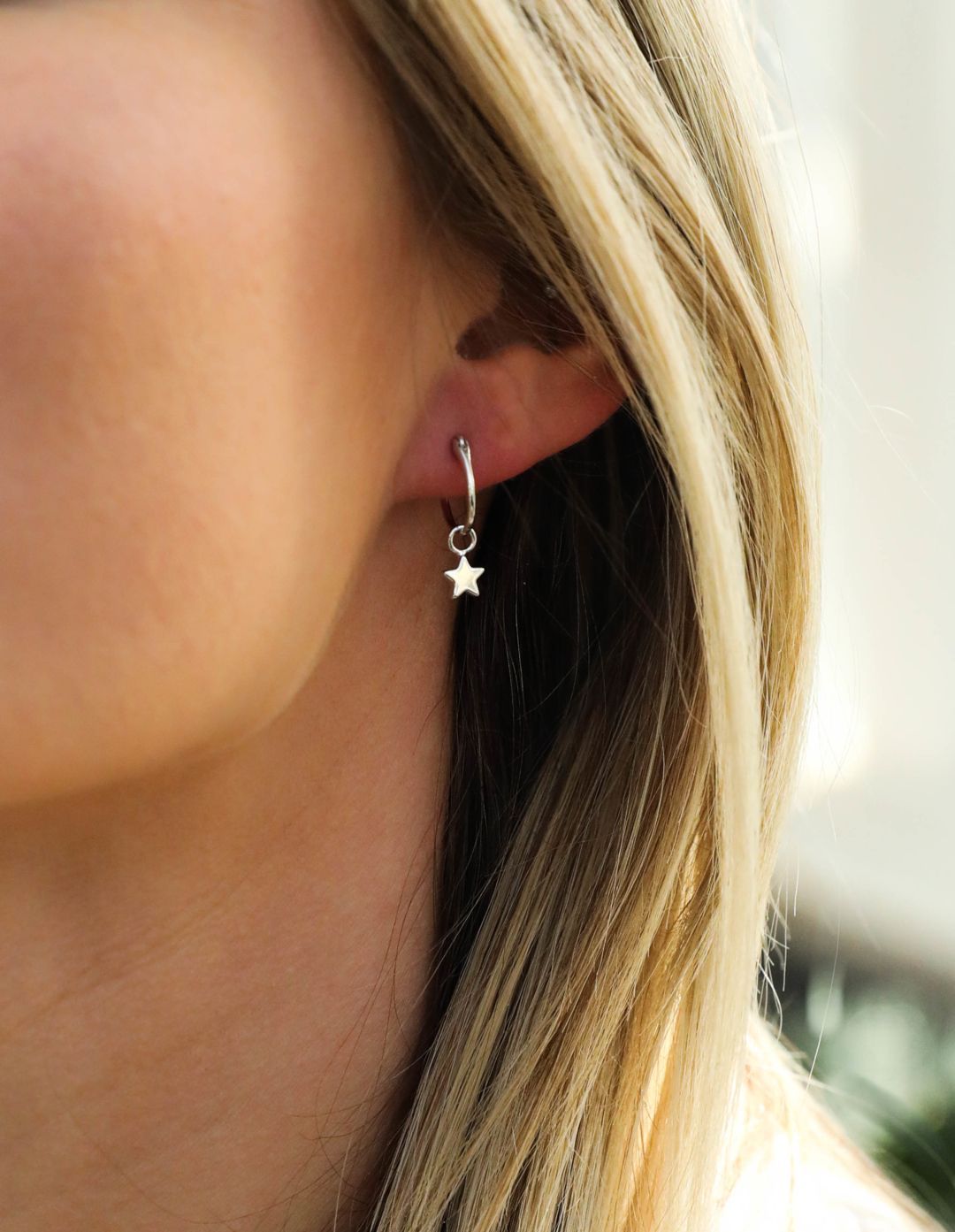 Pura vida sale star hoop earrings