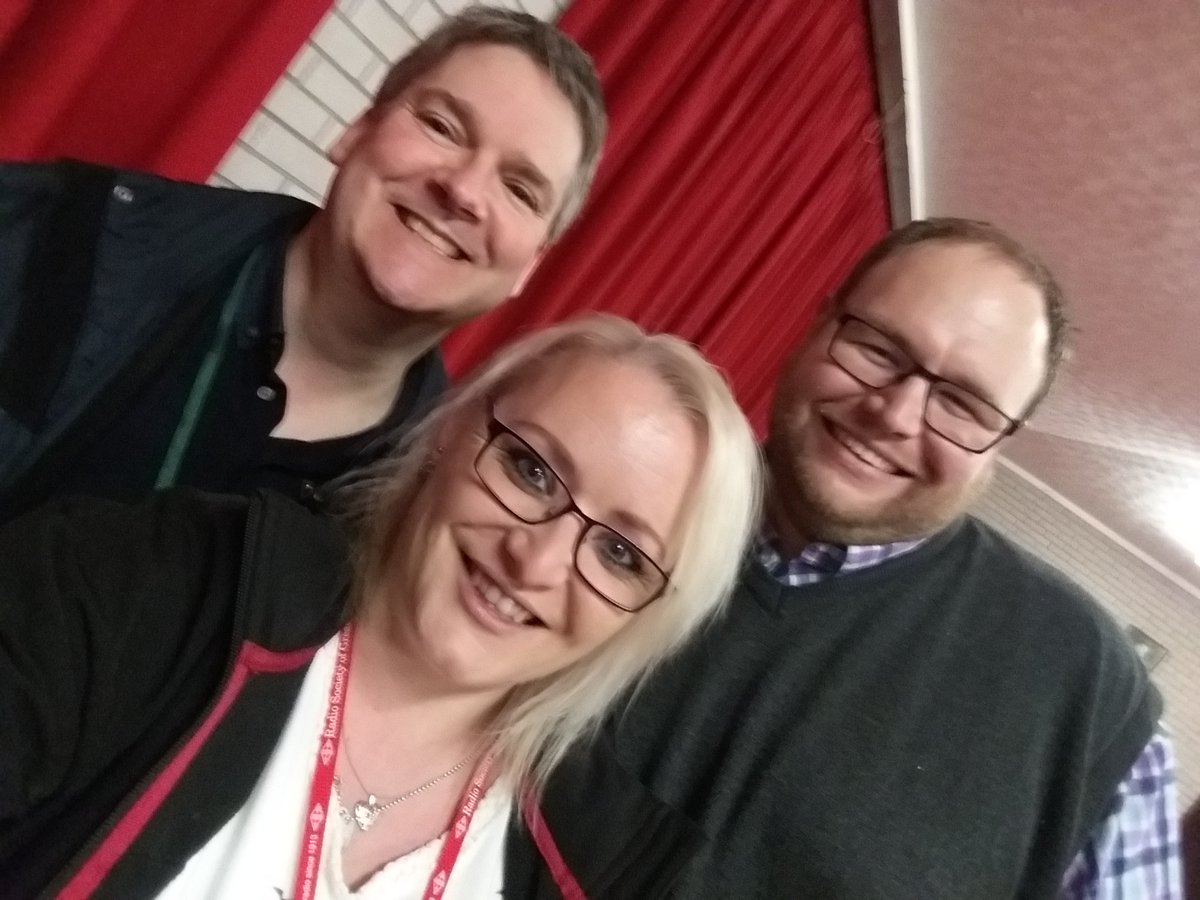 SjSarahj's tweet photo. Beauty and the brains. @m1geo @M0PSX at Suffolk RED20. Feel free to caption. #hamradio #HAMr #SuffolkRED #UrchinsR12 https://t.co/x7Evo7MEC2