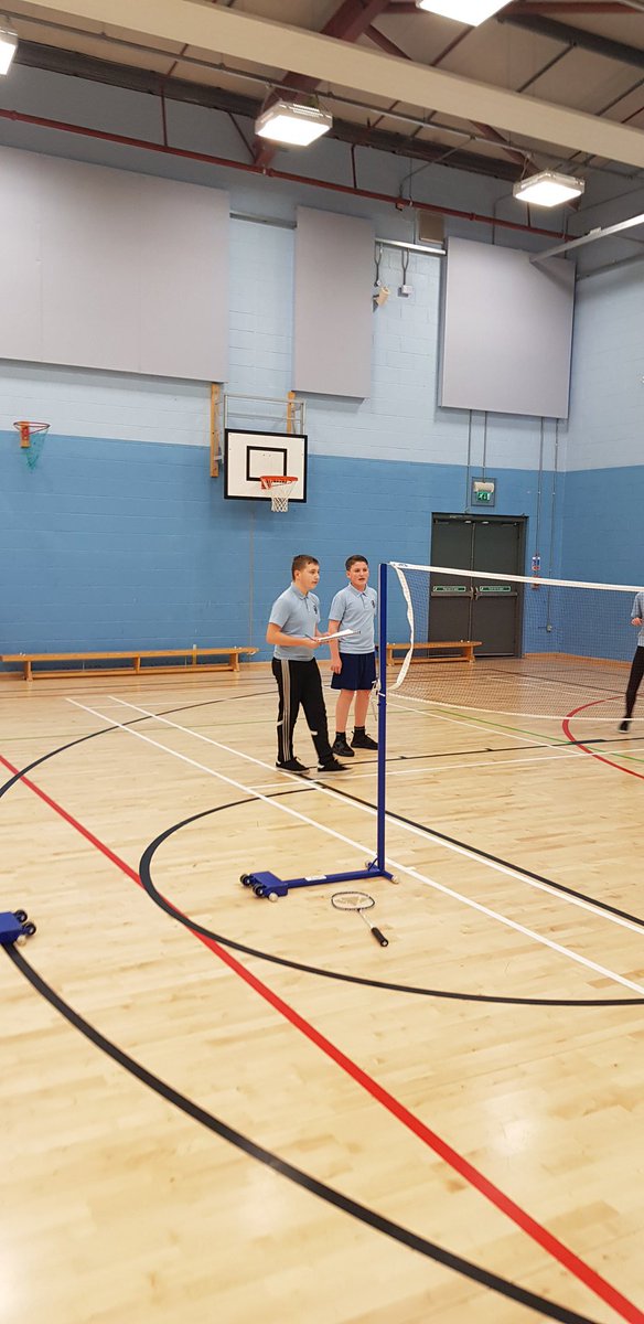 stcolumbaPEdept's tweet image. 2L gathering data on their badminton performance today using a general observation schedule. @_stcolumba #identifyingstrengths #areastodevelop #nextstepsinlearning
