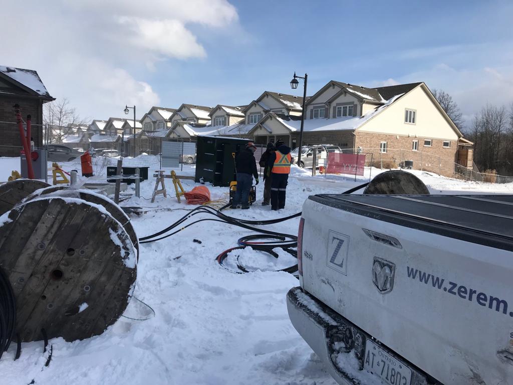 Zerem Electrical On Twitter Zerem Team Pulling Feeders At Our