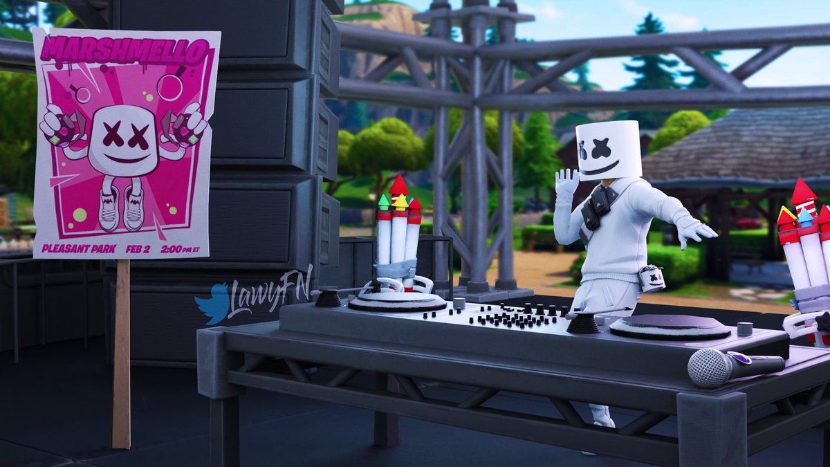 FortniteBR's tweet photo. Pleasant Park.
Saturday, 2nd February, 2019.
2PM ET. 7PM GMT. 1PM CT.

(📸: @LawyFN) https://t.co/TficQzGKqH