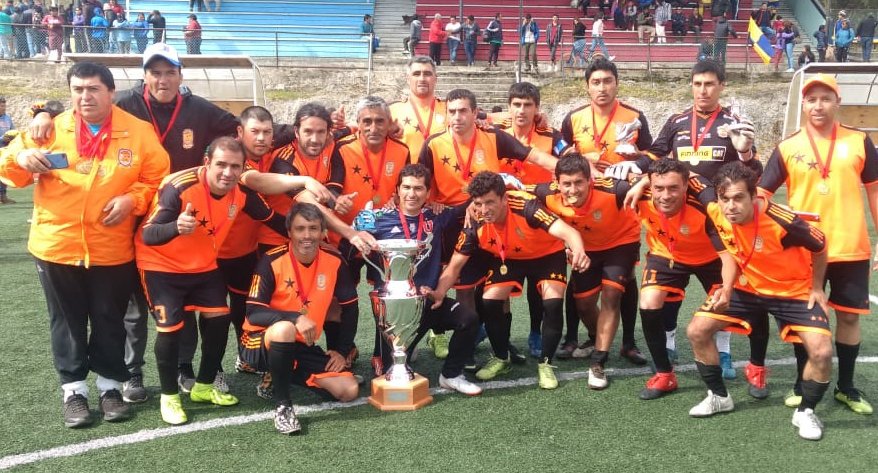 Felicitaciones TRES ESTRELLAS DE Quetalco, Dalcahue CAMPEON NACIONAL DE FUTBOL RURAL SENIOR ZONAL SUR, Melinka 30 de enero 2019