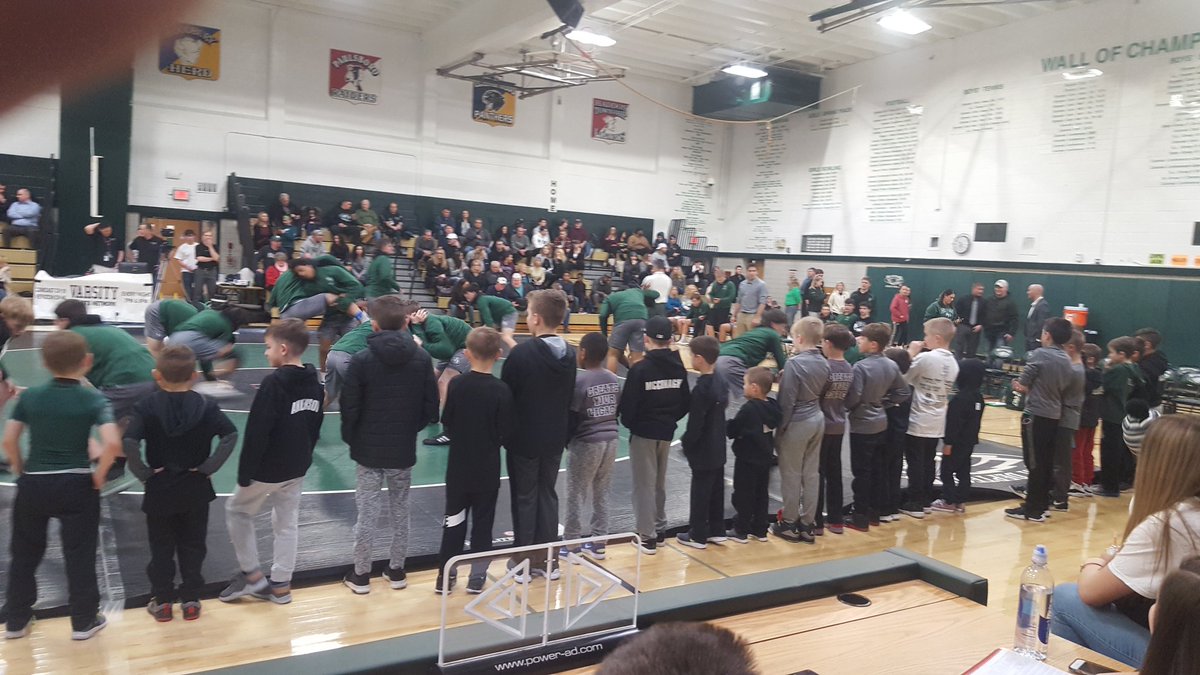WDHSAthletics's tweet photo. THE FUTURE OF WDHS WRESTLING PREPARES FOR TONIGHT'S MATCH UP WITH Haddonfield! https://t.co/2HXZYDjfF6