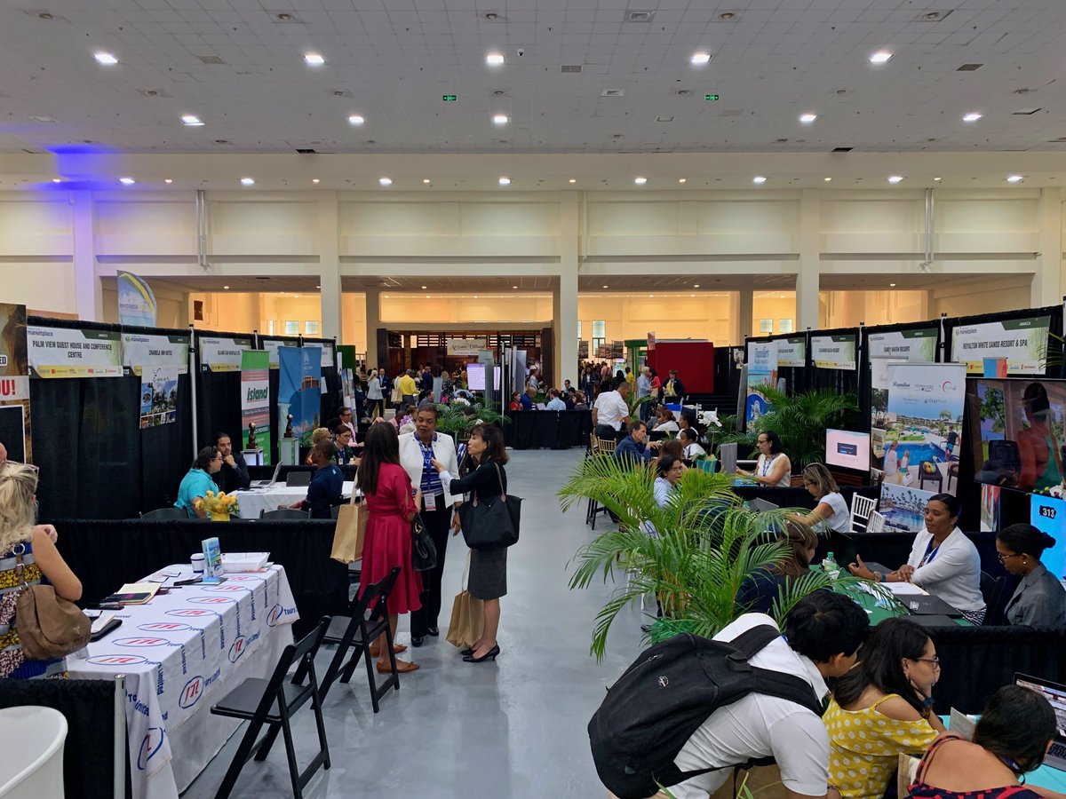 figmentdesigns's tweet photo. Great 1st day at #CHTAMarketplace2019 in the beautiful island of #Jamaica 🇯🇲
.
.
#chtamarketplace #hotelmarketing #resortmarketing #advertisingagency #marketingagency #digitalagency #hospitalityindustry #hospitality #travel #tourism #caribbean https://t.co/hXuXu7RKxR