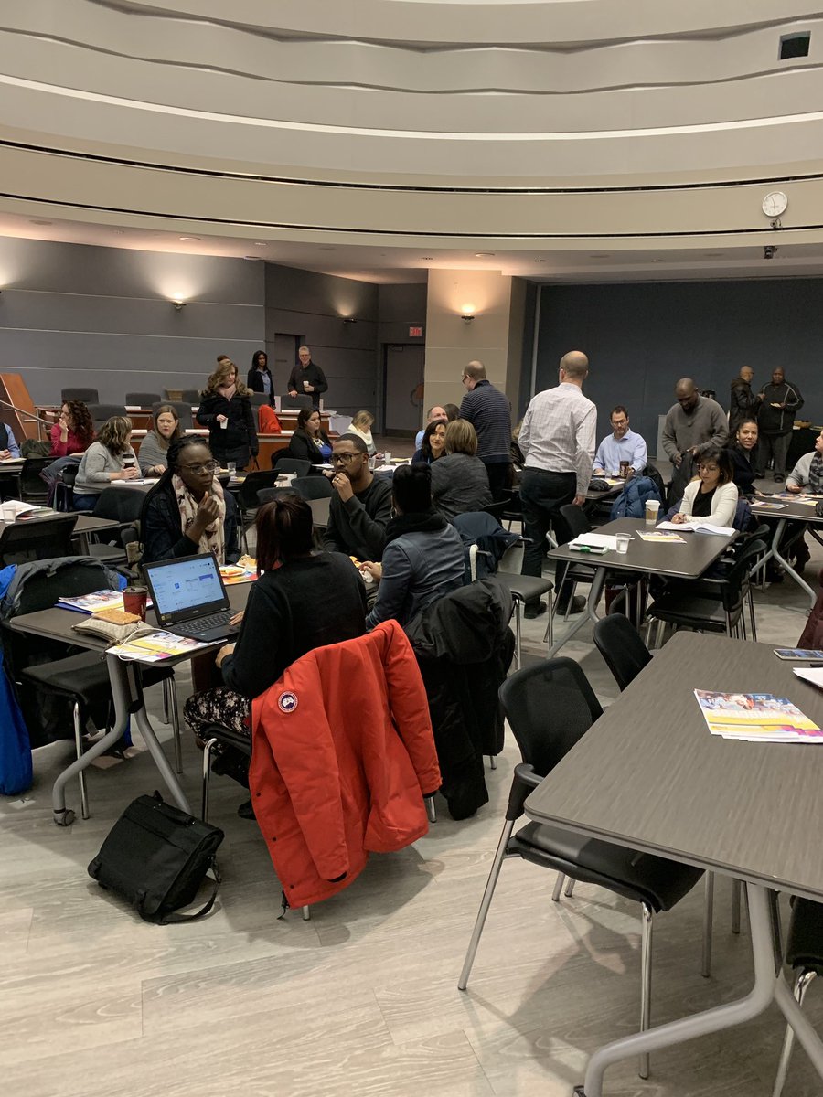 Principal and Vice Principal hiring information night. DDSB Leadership working with new perspective candidates.