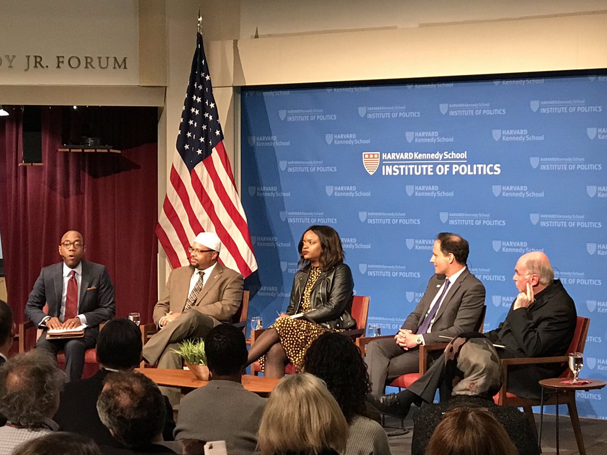 JALSA_boston's tweet photo. Faith leaders play such an important role during challenging times. #mapoli @Kennedy_School #moralresistance @harvardiop #jfkjrforumlive https://t.co/HvpYDWZu03