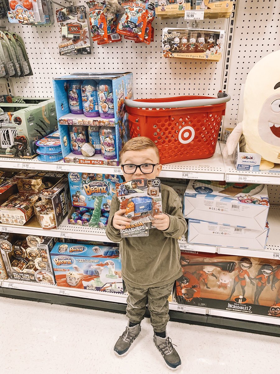 Guys, this cute little truck #smashcrashers is only $6.99! And it’s at your fav store #target! ⁣
⁣#ad #sponsor