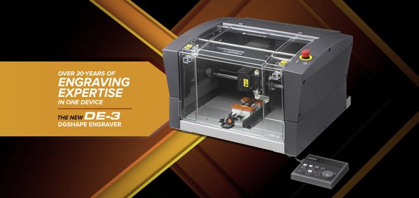 Introducing the new DE-3 engraver that allows you to effortlessly engrave and scribe onto a huge range of giftware, signage, trophies, tools and industrial products. #engraving #personalisation #marking bit.ly/2AJGEbO