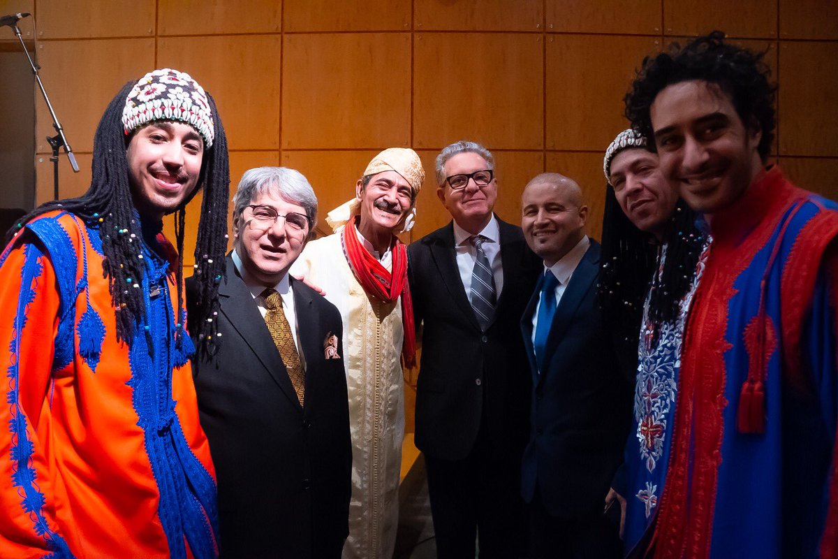 With our moroccan diplomats at <a href="/AmericanSephard/">American Sephardi Federation (ASF)</a> #gnawalove #morocco #usa #peace #love 
📷 <a href="/zakariaSiraj/">Zakaria Siraj</a>