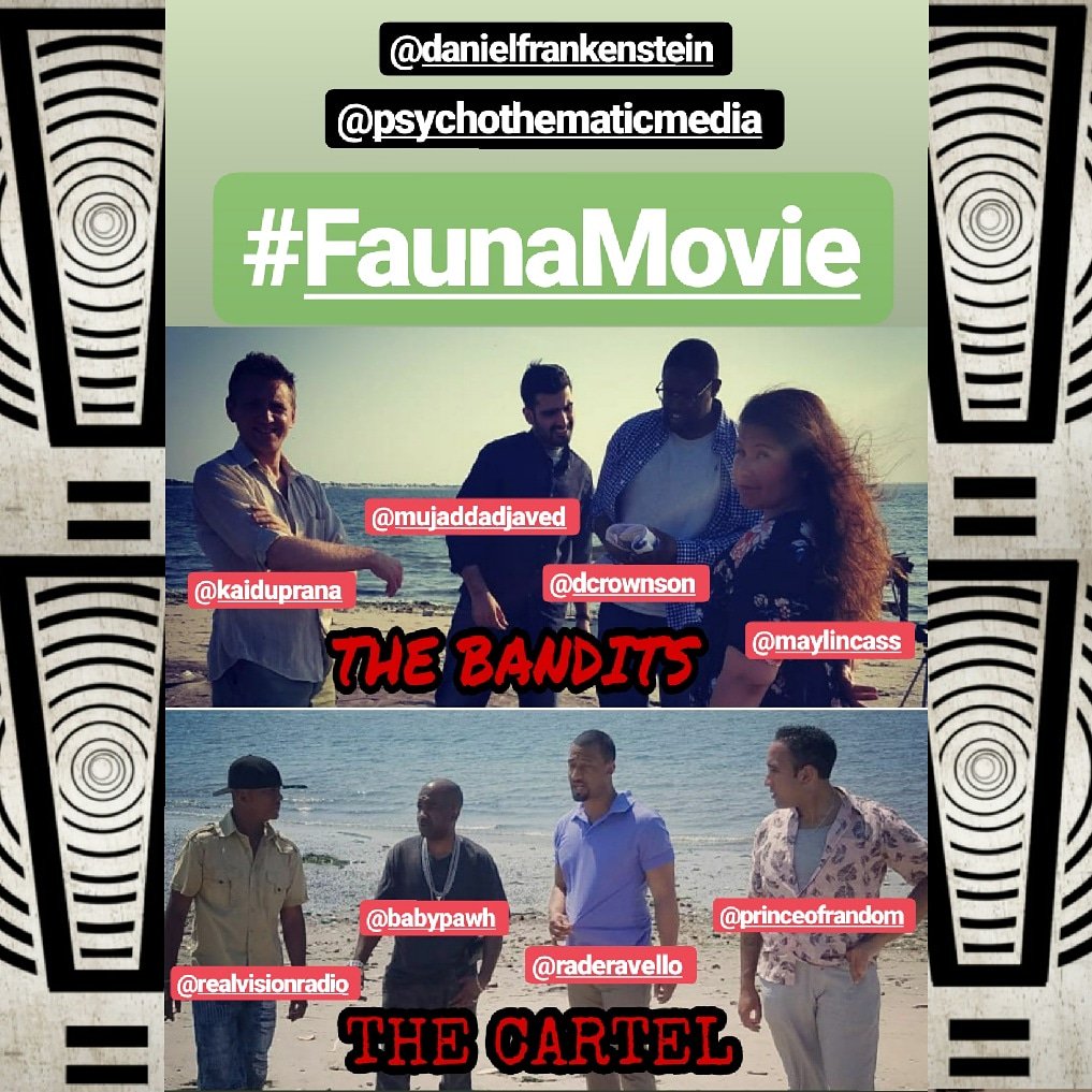 DFrankenstein13's tweet photo. The Bandits vs. The Cartel #FaunaMovie @Psychothematic #psychothematicmedia #danielfrankenstein #independentfilm #indiehorror #monstermovie #thebandits #versus #thecartel #psychothematic #indiefilm #lowbudget #nobudget #production #setlife #onset #principalphotography #actors https://t.co/pPUGYXkgxQ