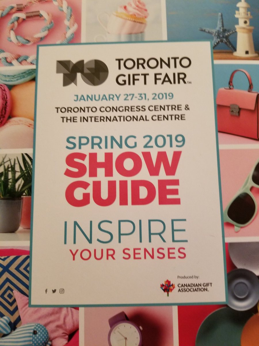 Shopping for some new gift ware and other items for the store was a success. #TOGiftFair