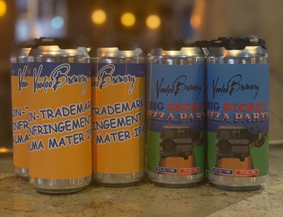🚨New Can Alert🚨

Just in at the pub, Non-trademark Infringement Alma Mater IPA and Big Secret Pizza Party!!!

Come brave the cold and pick up a four pack of each!