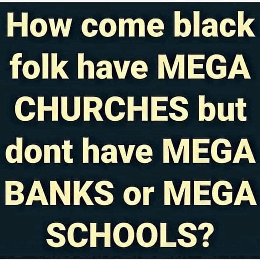 #staywoke #blackbusiness #groupeconomics #invest #blackbanks #blackschools #blackowned #financialindependence