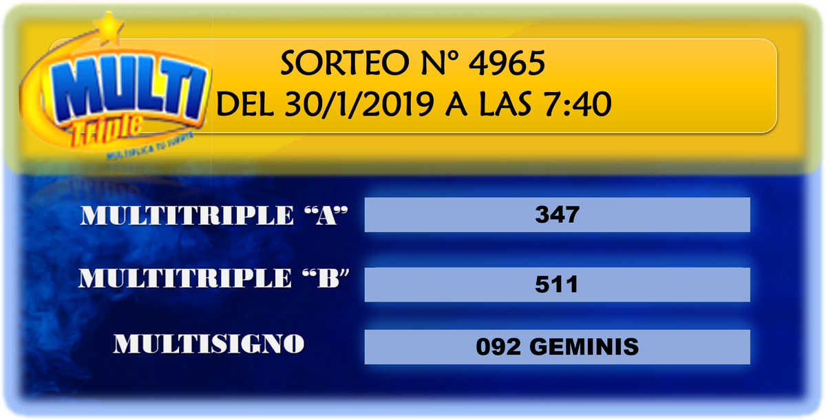 MULTITRIPLE tweet media