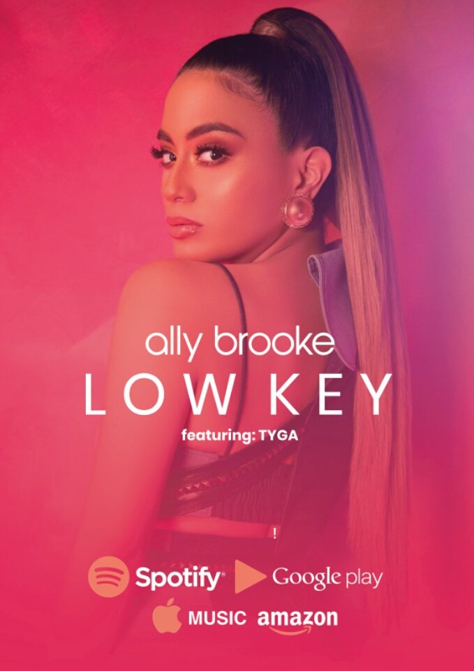 AllyBrookeOn's tweet photo. We’ve created some flyers in order for you to promote Ally’s debut single “Low Key.” Make sure to print them out and head out with your family and friends and spread the word! https://t.co/OBjxqU8Ep3 https://t.co/SJYEZOEVNx