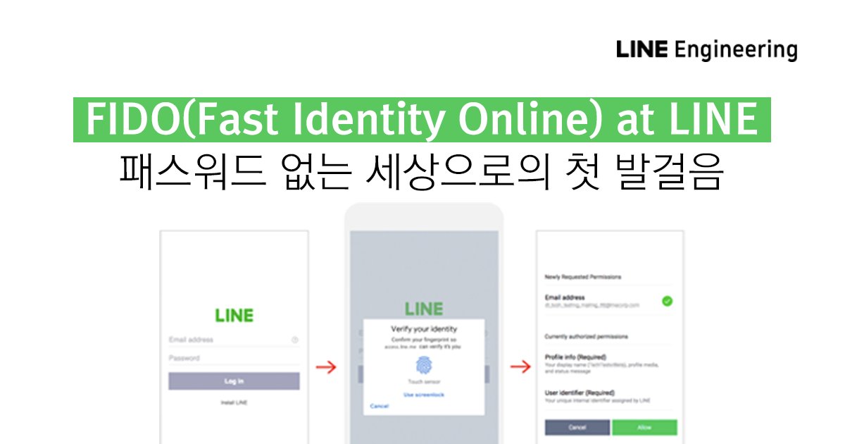 line_developers's tweet photo. 패스워드가 필요 없는 안전하고 강력한 인증 방법 FIDO https://t.co/Bp0ifbXGJj 서비스 제공 업체로는 전세계 최초로 라인의 인증서버가 FIDO Universal Server 인증을 획득했습니다. FIDO 프로토콜에 대해 설명하고 LINE에서 계획하는 FIDO 활용안을 소개합니다. https://t.co/azlpufMNpu
