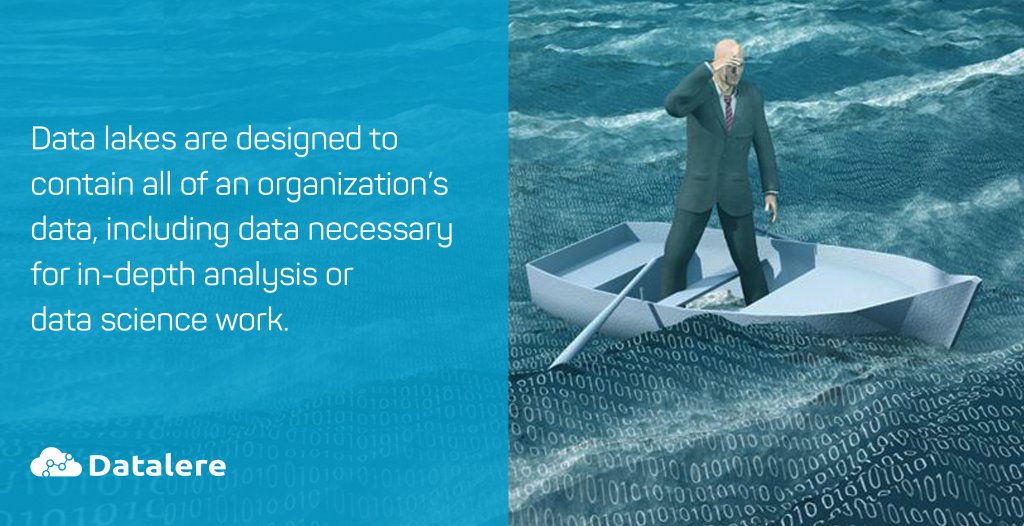 Team_Datalere's tweet photo. Data lakes are designed to contain all of an organization’s data, including data necessary for in-depth analysis or data science work. 
https://t.co/U2xZz8lcDl
#DataLake https://t.co/5pRBoFHAi7